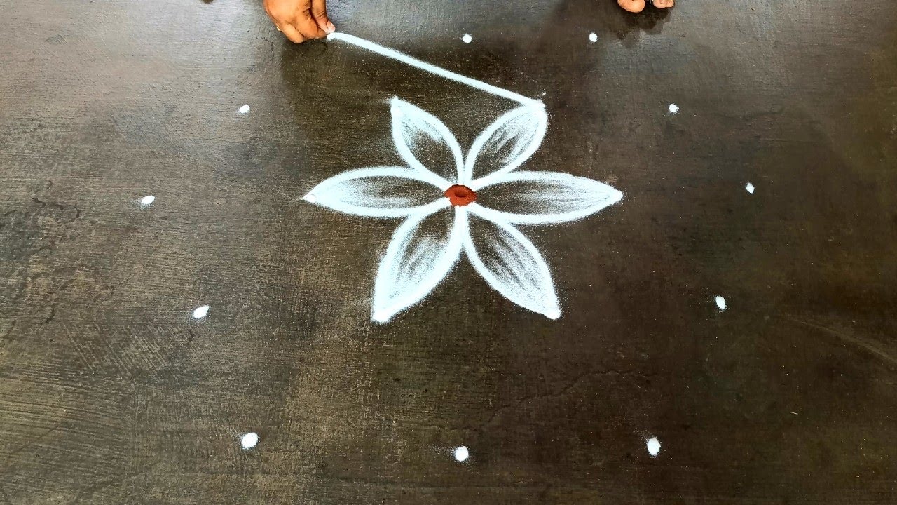 Mahashivratri 2026 simple kolam🌹5*3 Beautiful rangoli🌹maasi madham special kolam 🌹 creative rangoli