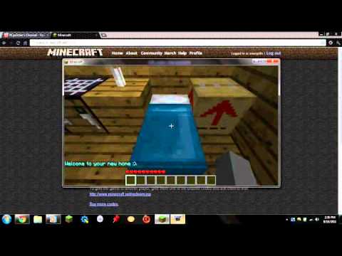 MINECRAFT: Home Set Command - YouTube