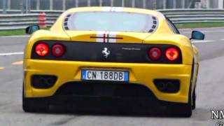 Ferrari 360 challenge stradale brutal sound with lots of loud revs and
accelerations!