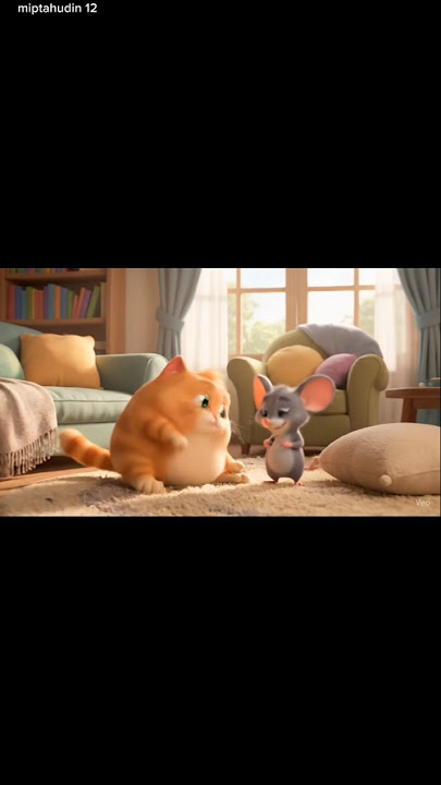 kucing main sama tikus😹 #kucinglucu #animasulucu #cat #funny #fy