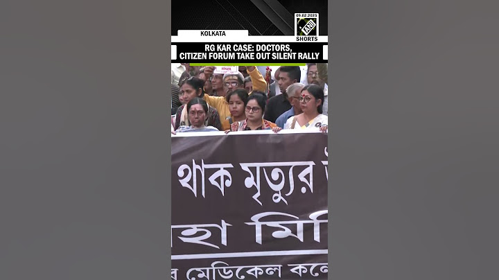 RG Kar Case: Doctors, Citizen Forum take out silent rally on victim’s birthday