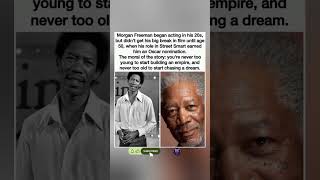 ⏰ He was 50 when Hollywood finally noticed. #shorts #MorganFreeman #NeverTooLate