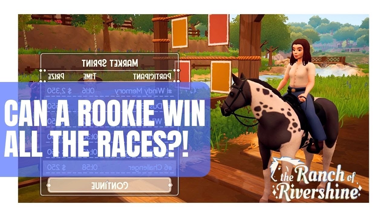 Rookie Takes the Reins and Tries to Sweep Every Race - Ranch of ...