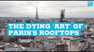 Paris rooftop workers bid for UNESCO recognition of 'disappearing art'