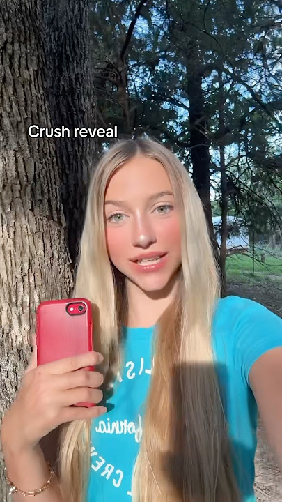 Crush reveal😏 #fyp #blonde #summer #viralvideos #youtubeshort  #Funny #fy #b