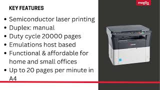 Efficient and Reliable: A Closer Look at the Kyocera FS-1020 Multi Function Printer