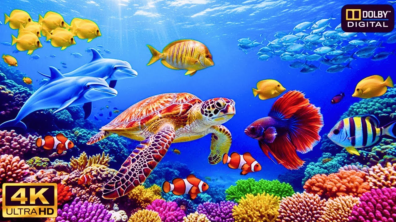 Stunning 4K Aquarium Video – Amazing Fish Tanks in Ultra High ...