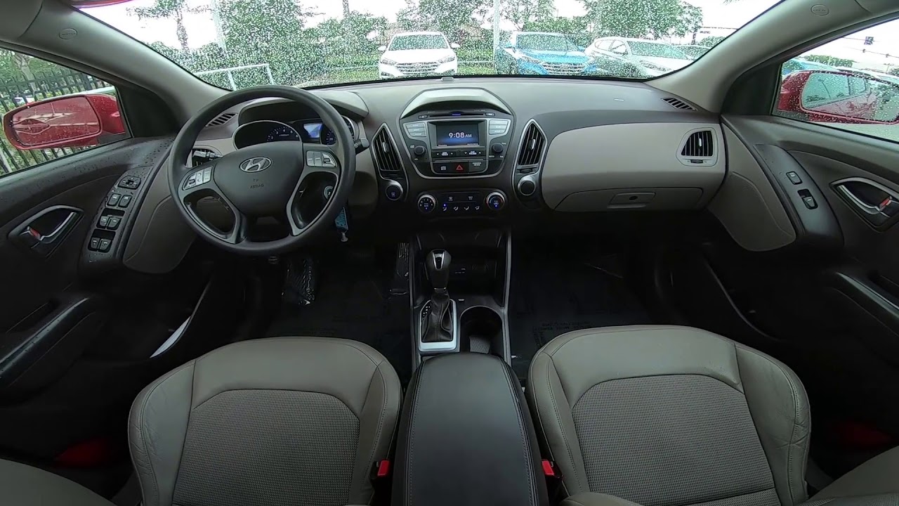 2015 Hyundai Tucson Gls Interior