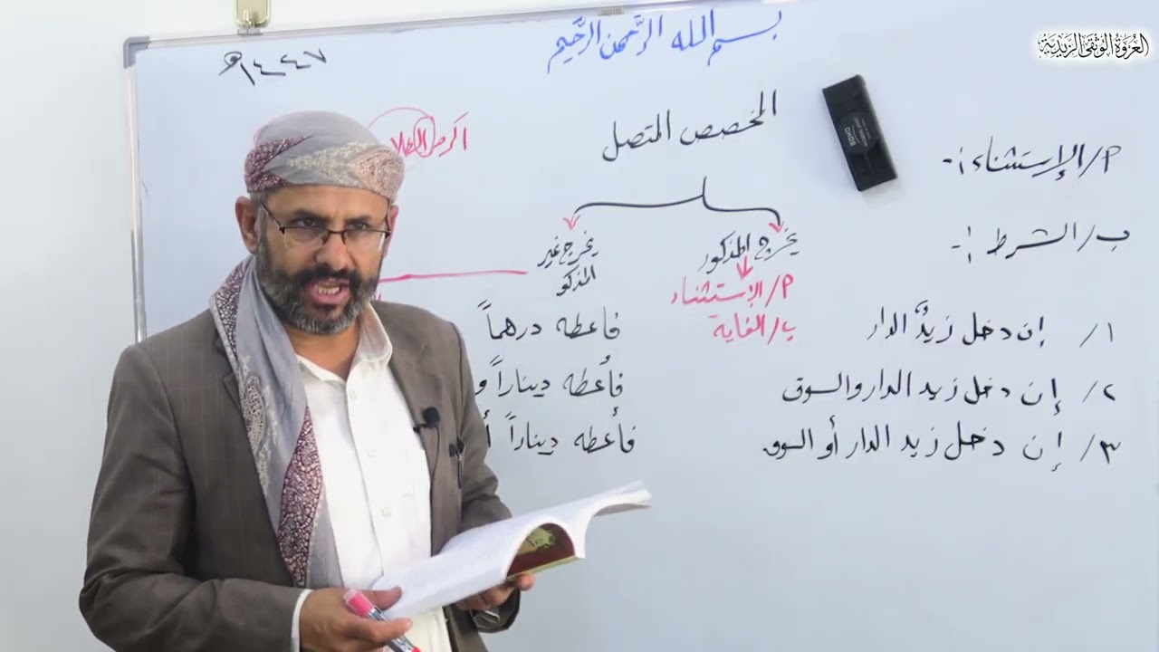 العموم والخصوص 13_المخصص المتصل_الاستثناء والشرط_شفاء غليل السائل ج