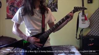 Evile - Skull Rhythm Guitar Cover