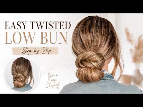 How to Do a Low Bun