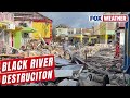 Hurricane Melissa Devastates Black River, Jamaica 🌪️ - FOX Weather Report