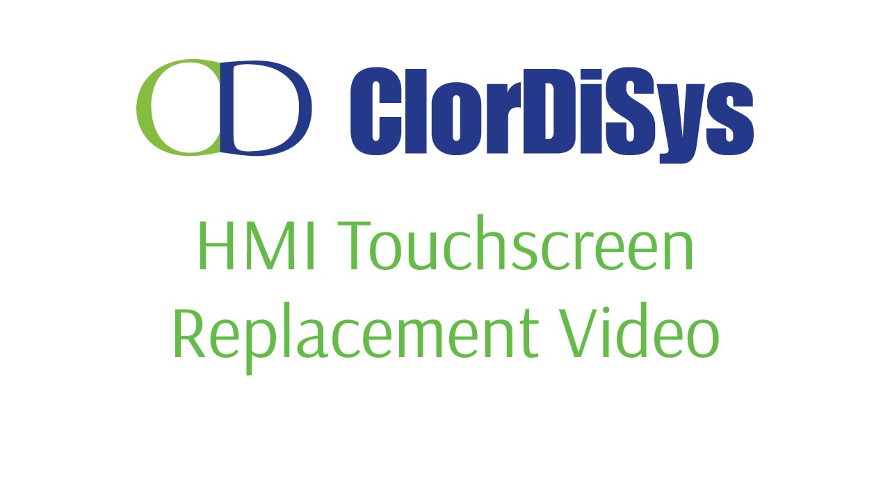 ClorDiSys Solutions, Inc - Replace HMI