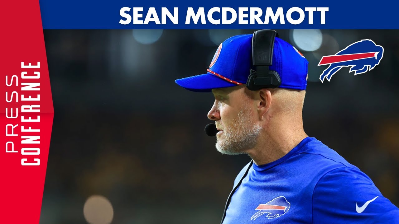 Sean McDermott On Steelers Preseason Game & Looking Ahead To Carolina | Buffalo Bills