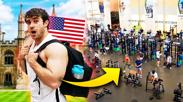 ASI ES el GIMNASIO de la MEJOR UNIVERSIDAD de ESTADOS UNIDOS