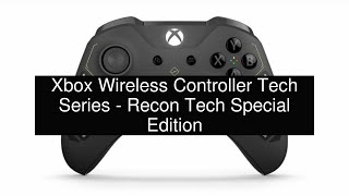Xbox Wireless Controller Tech Series - Recon Tech Special Edition