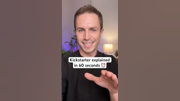 Kickstarter explained in 60 seconds #business  #entrepreneur  #startup