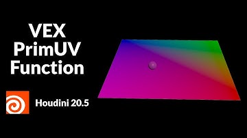 PrimUV Function in VEX | Houdini 20.5
