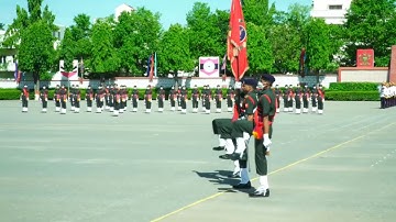 NISHAN TOLI marching off Indian Army Aoc center ,secunderabad