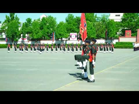 NISHAN TOLI marching off Indian Army Aoc center ,secunderabad