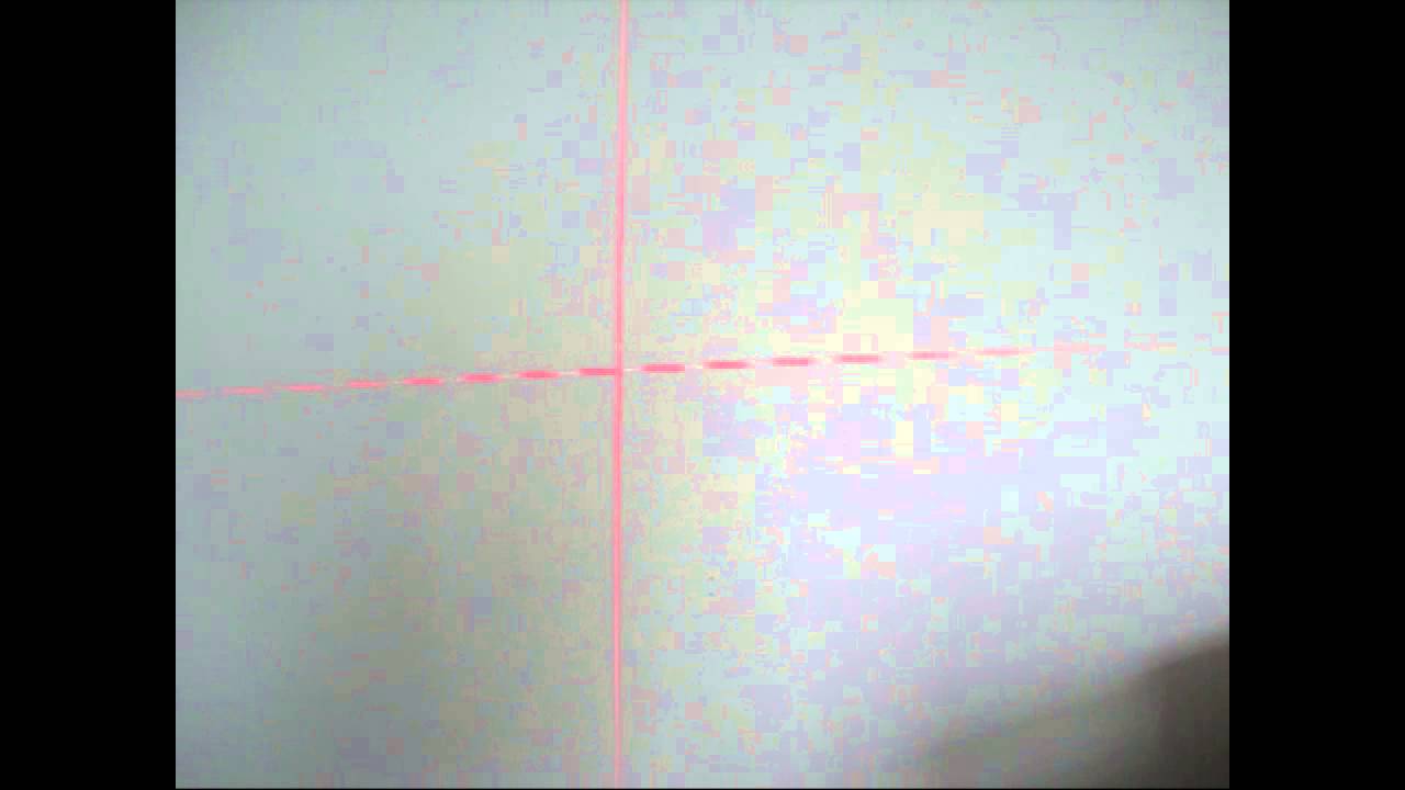 650nm 20mw red laser module crosshair (Daytime test) -- CivilLaser
