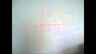 650nm 20mw red laser module crosshair (Daytime test) -- CivilLaser