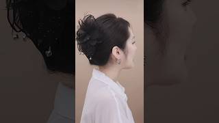 Jade Shadow Flower Versatile Claw Clip#Elegant and Stylish Versatile Claw Clip