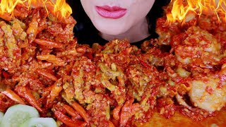 ASMR CEKER PENTOL SETAN PEDAS LEVEL NERAKA | ASMR MUKBANG INDONESIA