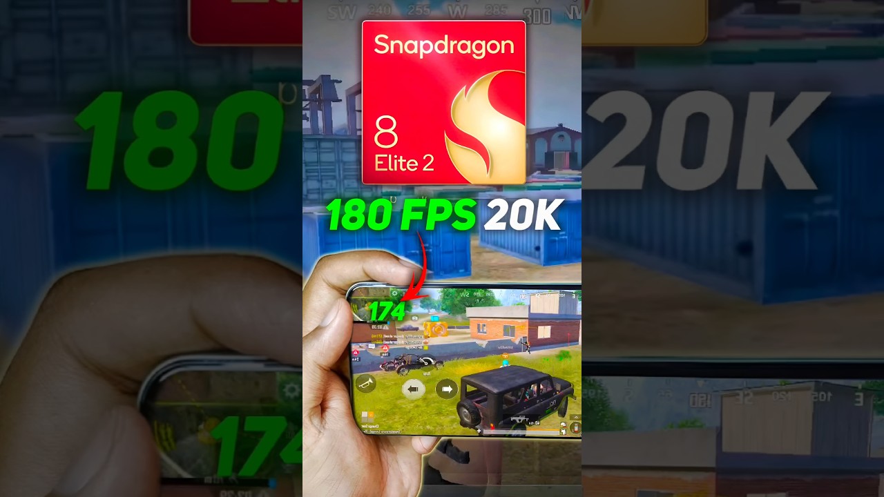 Snapdragon 8 Elite 2 😱 Under 20000 | 180 FPS in BGMI PUBG | Best phone under 20000 #shorts