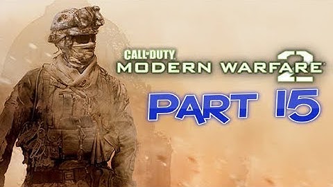 Call of Duty: Modern Warfare 2 Walkthrough Part 15 (The Enemy of My Enemy) PC