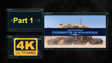 Homeworld: Desert of Kharak - 4K60FPS - No Commentary - Classic - Part 1 - Epsilon Base
