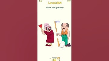 Dop2 Level 204 😂 Save The Granny #shorts #dop2 #short #viral #trending #gaming #10k #mobilegames #3d