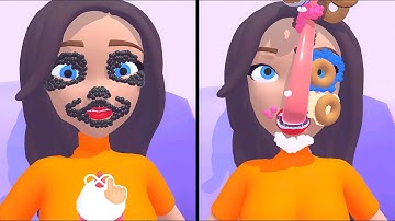 Tongue Tricks 🍩👅🍰 Max Level Game All Levels iOS Android Gameplay Trailer NEW