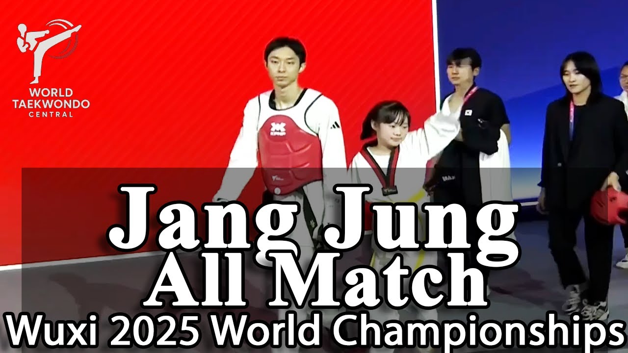 Jang Jung -63kg Bronze at Wuxi 2025 - Full Fight.