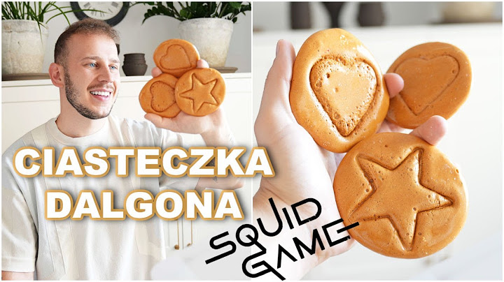 CIASTKA Z SERIALU SQUID GAME - DALGONA COOKIES ⭐️