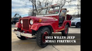 Walkthrough WIllys Jeep 1953 M38A1 Fire Truck Resto - OCD Offroad