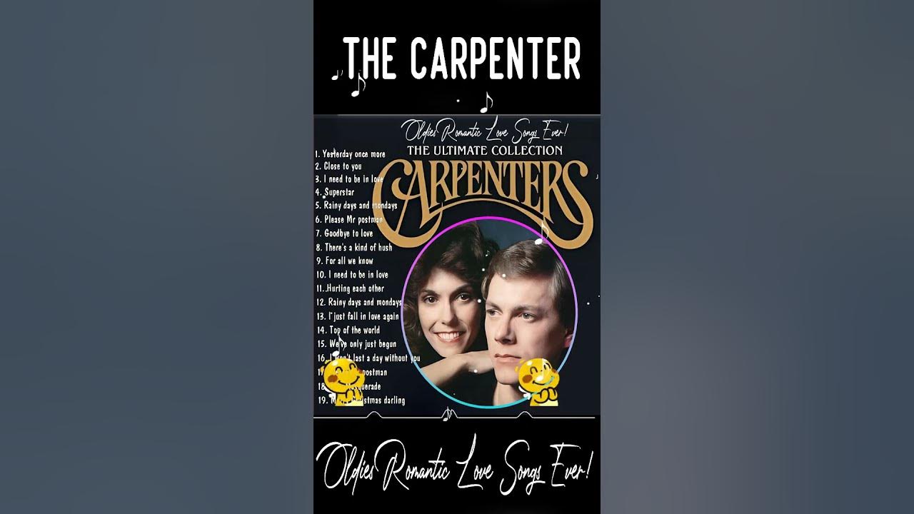 Yesterday Once More - The Carpenters 🌹 Oldies Romantic Love Songs Ever!