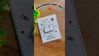 Cute Halloween Card Idea | Easy DIY Ghost Card | Handmade Halloween Greeting
