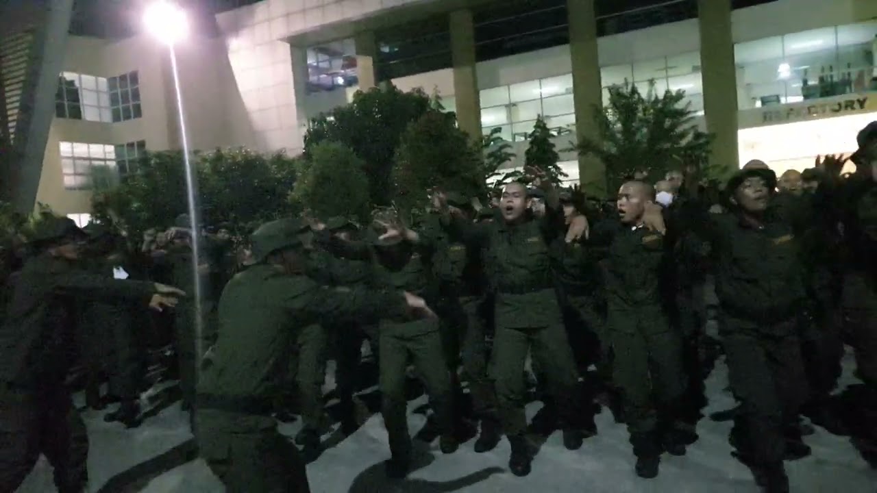 latihan yel yel  catar dan catari pip makassar angkatan 43