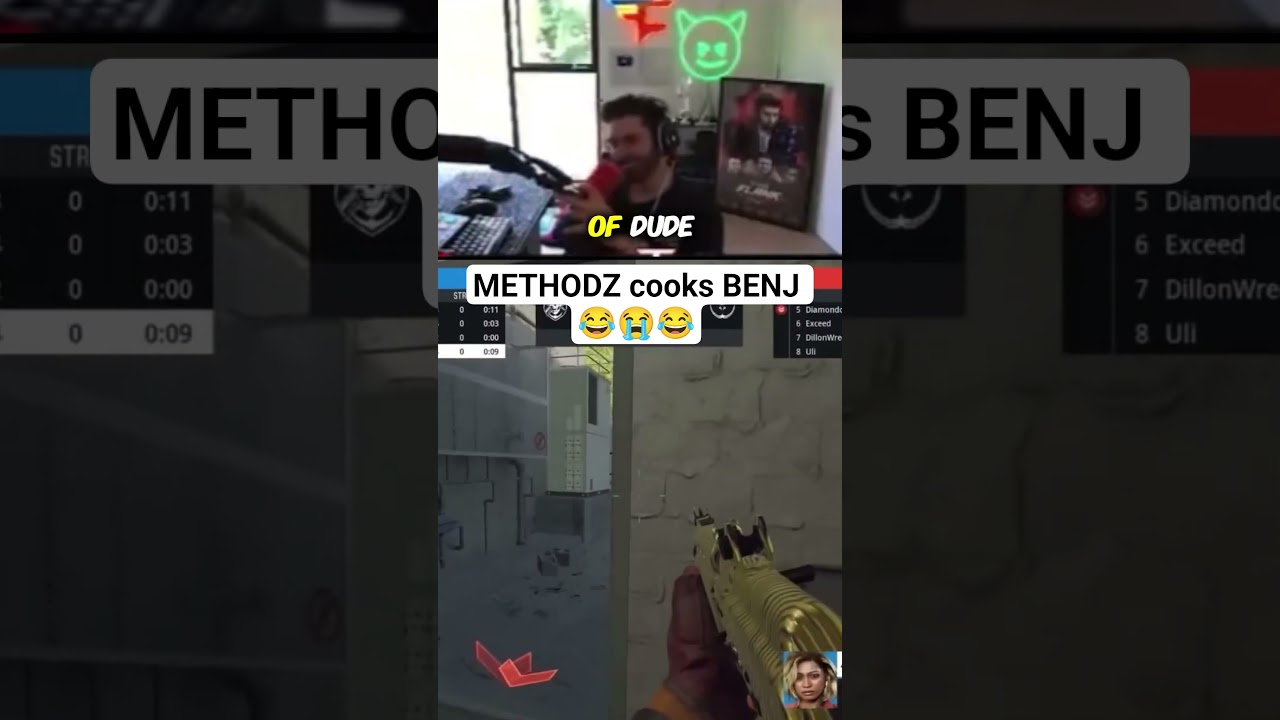 Ben tried it with Methodz 😂😭😂