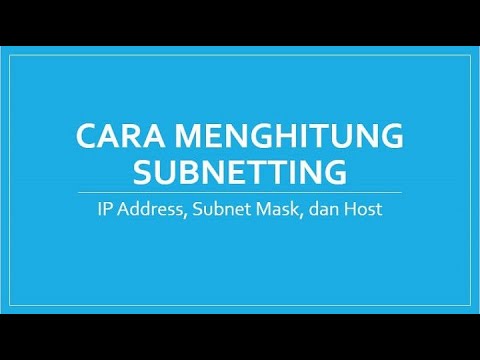 Video: Cara Menentukan Ip Pelawat