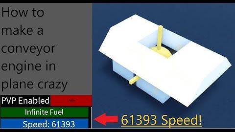 Conveyor engine tutorial II Roblox Plane Crazy