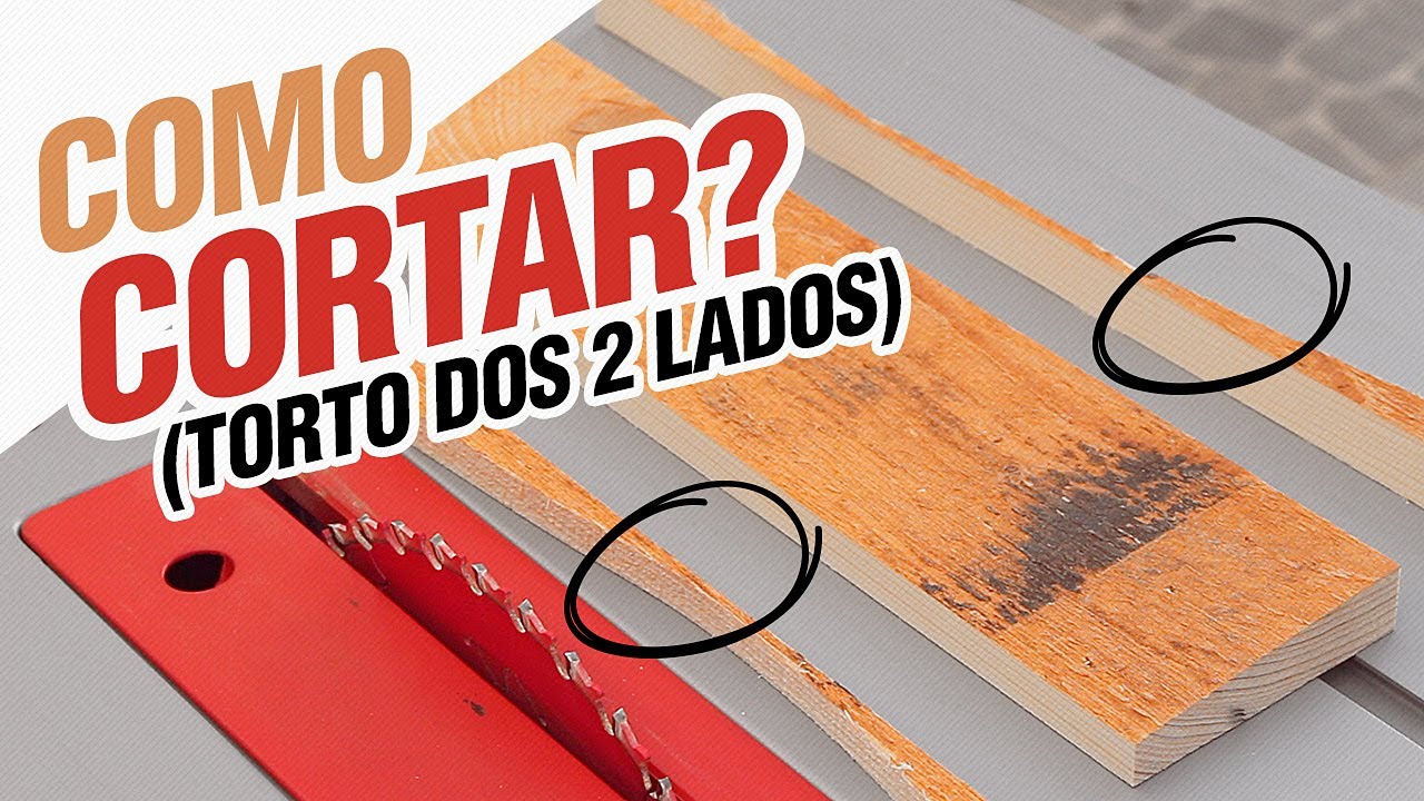 Como Cortar Madeira Torta Em Sua Serra De Bancada YouTube