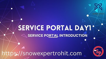 Service Portal D1 - Service Portal Introduction