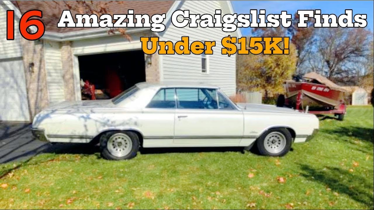 Owner Sold Classics 16 Amazing Craigslist Finds Under 15K! YouTube