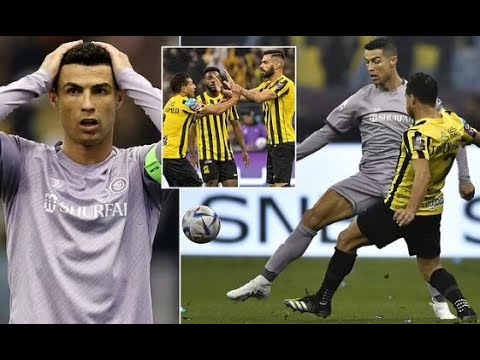 Cristiano Ronaldo showed off in Al Nassr Match BUT was STOPPED! Al Ittihad 3-1 Al Nassr _ Highlights