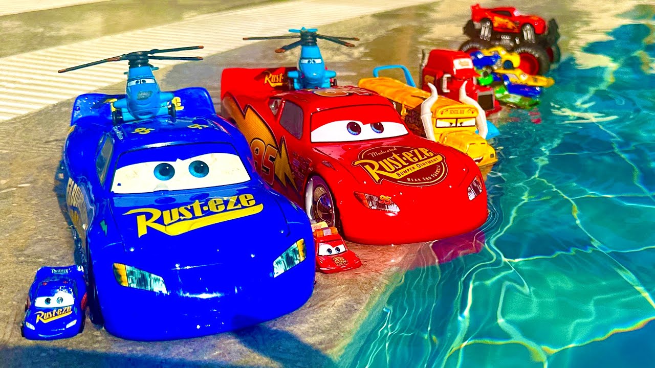 Disney Pixar Cars toys Review | Lightning McQueen, Finn McMissile, Mack, Doc Hudson,Cruz Ramirez