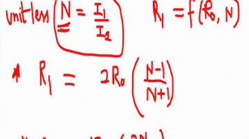Network Theory Unit 6(Lecture 7)Symmetrical T attenuator