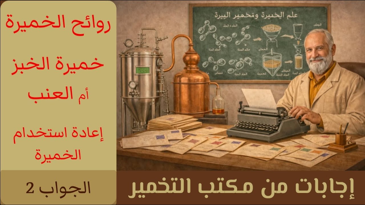 جواب على سؤال: ما أنواع الخمائر و خواصها؟ و مالفرق بين خميرة الخبز و خميرة العنب الطبيعية؟