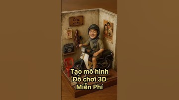 Tạo mô hình đồ chơi 3D Figure miễn phí, không cần nhớ Prompt ChatGPT